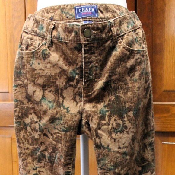 Chaps Velour like Pants - Picture 1 of 5